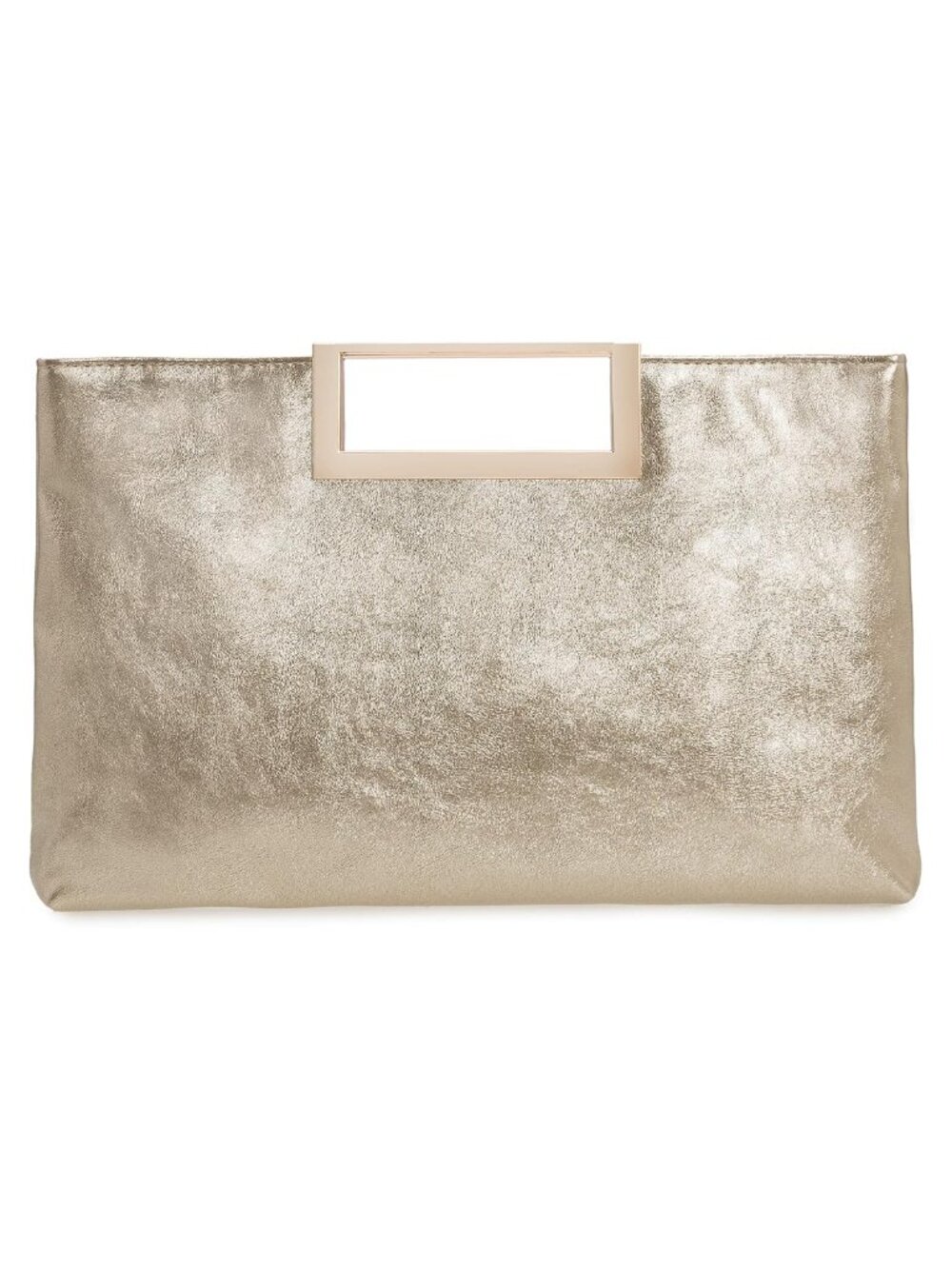 Women's PU Leather Clutch Handbag Convertible Evening Bag Chain Strap